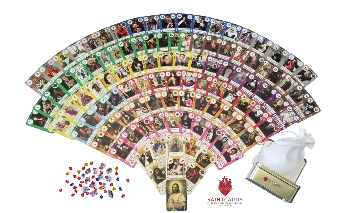 SaintCards: Base Game (106 SaintCards w/Tin)